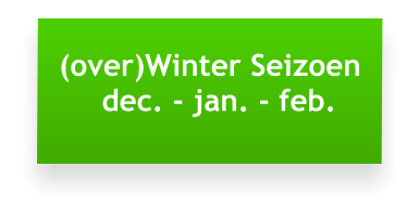 (over)Winter Seizoen   dec. - jan. - feb.